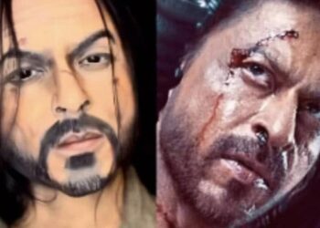 Viral Video Of Artist Girl Who Make Up In To Shahrukh Khan Pathan, Makeup Artist’s Incredible Transformation To Pathaan’s Shah Rukh Khan Will Make Your Jaw Drop