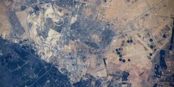 NASA Shares Pictures Of Pyramids In Egypt Cairo As Seen From Space, Can You Spot The Pyramids