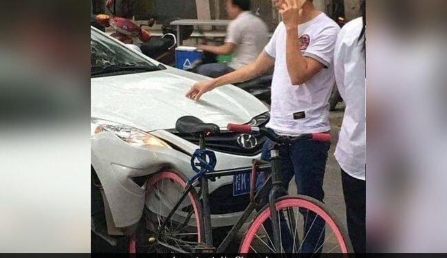 The Bicycle Hit The Car In Such A Way That The Testicles Flew Away, Harsh Goenka Said – The Tire Is Strong Ndtv Hindi Ndtv India – साइकिल ने गाड़ी को मारी ऐसी टक्कर कि परखच्चे उड़ गए, हर्ष गोयनका ने कहा