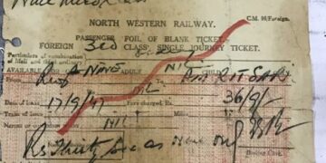 1947 Train Ticket Viral: Railway Ticket From Pakistan To India For 36 Rupees Issued 76 Years Ago Viral