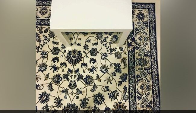 A Phone Is Hidden In This Carpet, It Is Difficult To Find It, It Will Not Be Able To Find It Even In 2 Minutes