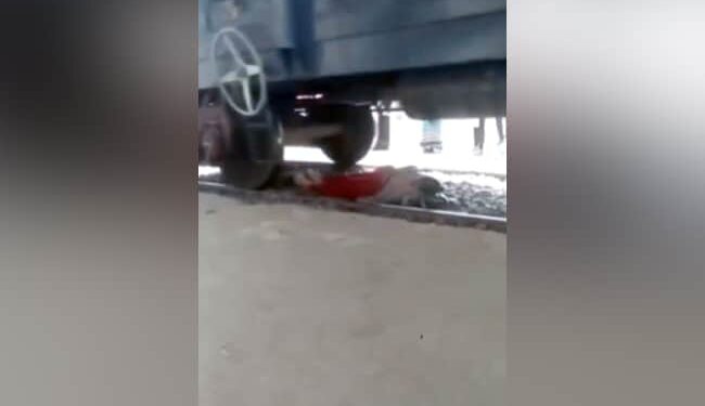 Video: Woman Injured After Train Passes Over Her In Bihar, Train Passed Over Female Teacher, Did Not Even Scratch
