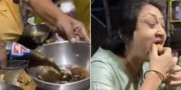 After Ice Cream, Now The Video Of Golgappa With Cold Drink Is Going Viral, Users Said – So Much Experiment
