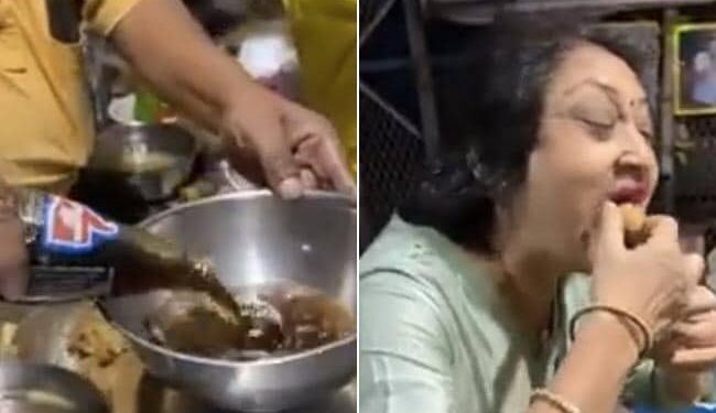 After Ice Cream, Now The Video Of Golgappa With Cold Drink Is Going Viral, Users Said – So Much Experiment