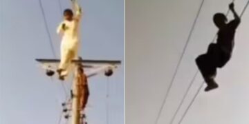 Some Rural Children Are Seen Playing By Climbing On Electric Poles And Wires In Pakistan Video Goes Viral On Social Media, Pakistan Economic Crisis 2023 Update