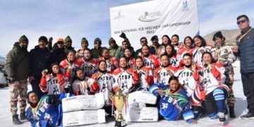 Another Example Of Women Power At 11,000 Feet, ITBP Heroines Won The National Ice Hockey Championship Ndtv Hindi Ndtv India