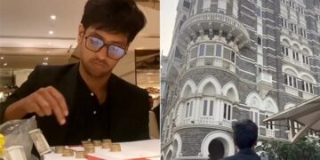 After Eating Food In Taj Hotel, The Person Came With A Chiller, The People Around Kept Watching Ndtv Hindi Ndtv India