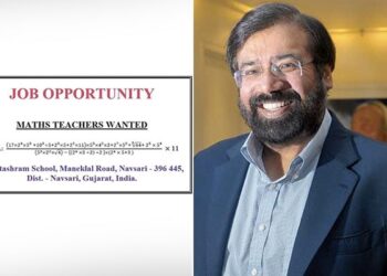 Harsh Goenka Shares Brilliant Unique Ad Ad By Gujarat School Seeking Maths Teachers See Viral Post