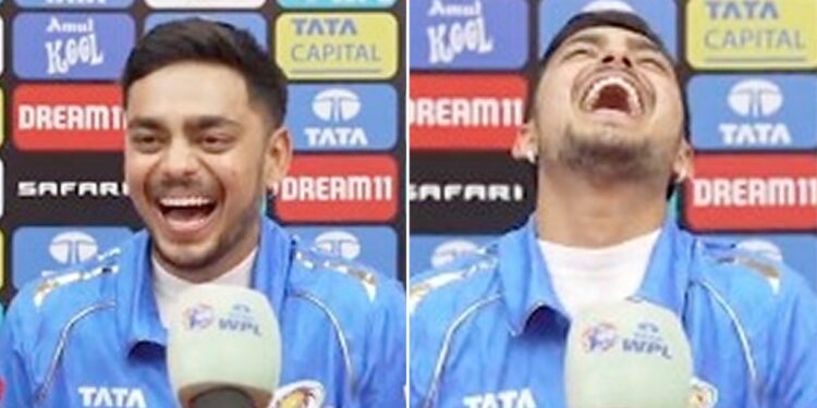 Ishaan Kishan And Cameron Green Reached The Press Conference Of WPL, Started Having Fun- Video – WPL की प्रेस कॉन्फ्रेंस में पहुंच गए ईशान किशन व कैमरून ग्रीन, करने लगे मस्ती