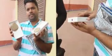 The Person Ordered An IPhone From Amazon, But Got A Stone, You Will Be Surprised To See The Video