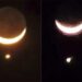 Almost Chandrabindoo: Rare Moon-Venus Conjunction Leaves Twitter In Awe Did You See It | Nasa Shared The Picture Of Moon When Venus Comes Closer To It
