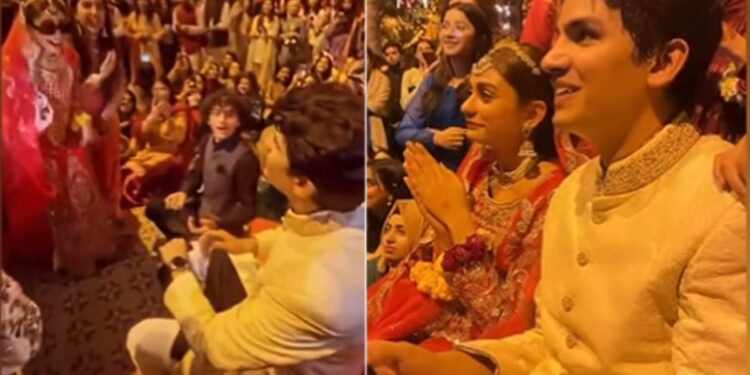 Pakistani Students Get Married In Fake Wedding Organised At Lahore University Campus Internet Has Thoughts – पाकिस्तानी छात्रों ने यूनिवर्सिटी कैंपस में धूमधाम से करवाई दो सीनियर्स की शादी! वायरल Video देख भड़के यूजर्स, बोले