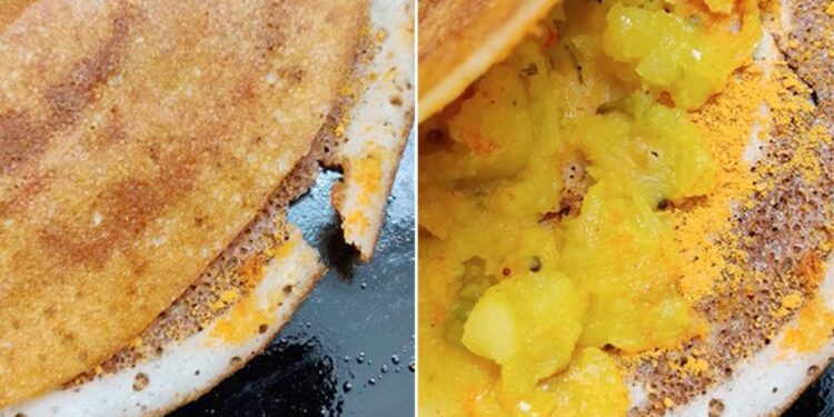 Man Receives Dosa And Potato Filling Separately From Mumbai Eatery What He Did Next Internet Impressed – ऑनलाइन मंगाया मसाला डोसा, रेस्तरां ने अलग-अलग भेजा Dosa और भरवां आलू, फिर शख्स ने जो किया, लोग बोले