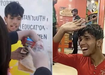 गुब्बारे वाले की मासूम मुस्कराहट और पाकिस्तानी लड़की की दरियादिली देख हार बैठेंगे दिल, देखें VIDEO