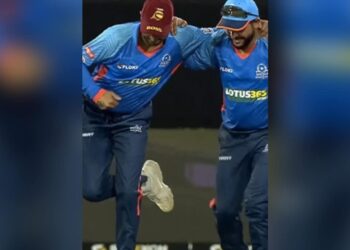 Legends League Cricket 2023: When Harbhajan And Suresh Raina Danced Fiercely On The Steps Of The Song Naatu Naatu In The Middle Ground