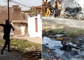 Drunk Man Viral Funny Video: Drunk Man Become Roman Reigns Users Will Laugh