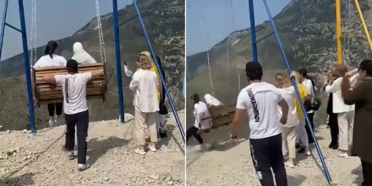 VIDEO: पहाड़ी पर लगे झूले पर झूलते हुए हवा से बातें कर रही थीं 2 लड़कियां, आगे जो हुआ उसे देख कांप जाएगी रूह