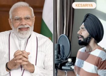 PM Modi Praised The Person Who Sang Saffron Song In 4 Languages, Said- Ek Bharat Shrestha Bharat! – 4 भाषाओं में केसरिया गाना गाने वाले शख्स की पीएम मोदी की बड़ाई, कहा