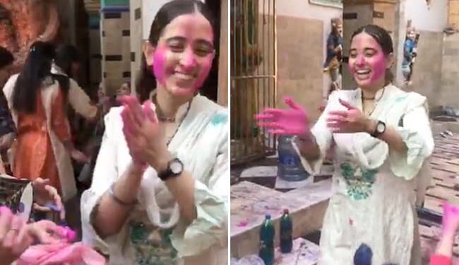 Holi In Pakistan: Viral Holi In Pakistan, Girls Playing Holi In Pakistan, Karachi Mein Holi, Pakistan Mein Kheli Gayi Holi Video