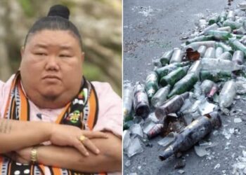 HOLI 2023, Nagaland Minister Temjen Imna Along Gets Angry On People Littering On Road | Temjen Imna Has A Message For People Littering On The Road