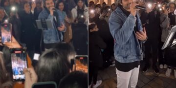 लंदन की सड़क पर शख्स ने सैंकड़ों लोगों के सामने गाया 'मां' गाना, सुनकर भावुक हो जाएंगे