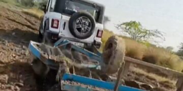 Man Plowed The Entire Field With Mahindra Thar People Shocked Says Powers Are Being Misused See Viral Video – शख्स ने महिंद्रा Thar से जोत डाला पूरा खेत, लोगों ने लिए मज़े, बोले