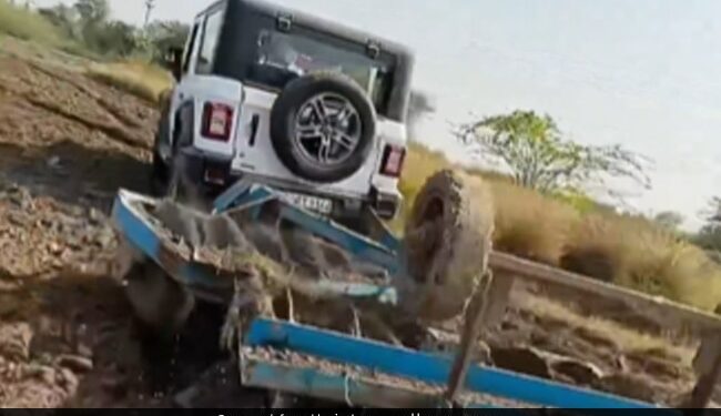 Man Plowed The Entire Field With Mahindra Thar People Shocked Says Powers Are Being Misused See Viral Video – शख्स ने महिंद्रा Thar से जोत डाला पूरा खेत, लोगों ने लिए मज़े, बोले