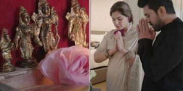 Ram Charan Takes Ram Ka Mandir With Him Everywhere, Took Blessings Even Before Oscar, Watch Video