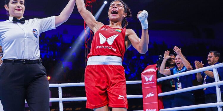 Nikhat Zareen Wins Second Womens World Boxing Championships Title