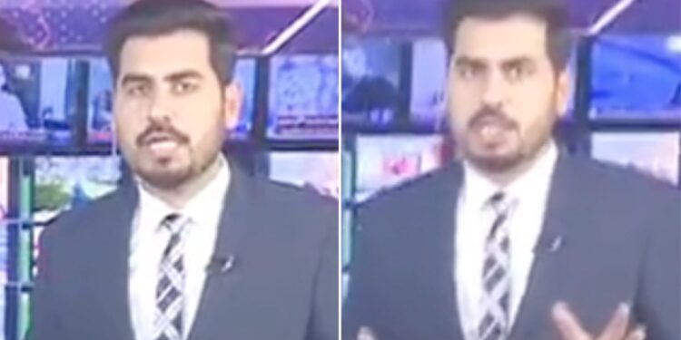 Pakistan Anchor Continues Reading News Amid Strong Earthquake Shakes Entire Studio See Horrifying Video