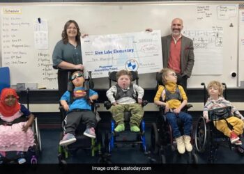 Specially Abled Student Raise Money For There Playground