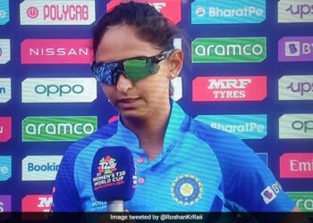 "बाउंड्री की लंबाई हमारे हाथ में नहीं, जिसने की, उनसे पूछो", सवाल पर नाराज हो गयीं हरमनप्रीत कौर