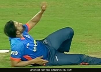 Watch Irfan Pathan Made A Difficult Catch Into A Lollipop, Then Celebrated Like A King Legends League Cricket