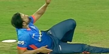 Watch Irfan Pathan Made A Difficult Catch Into A Lollipop, Then Celebrated Like A King Legends League Cricket