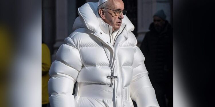With The Help Of AI, The Artist Made A Picture Of Pop Francis, Seeing Which Elon Musk Said – Great Jacket! – AI की मदद से आर्टिस्ट ने पॉप फ्रांसिस की तस्वीर बनाई, जिसे देख एलन मस्क ने कहा