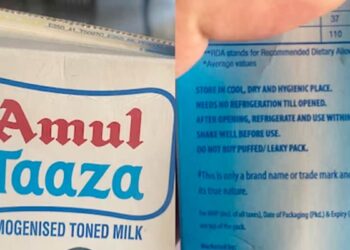 Bizarre Disclaimer On Amul Milk Carton Leaves Twitter In Splits | Disclaimer Note On Amul Taza Attract Trolles On Twitter