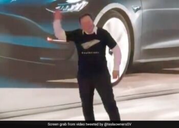 Old Video Of Elon Musk Dancing At Shanghai Event Goes Viral | Elon Musk Dad Dance At Tesla Event Amuses Internet