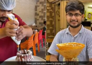 After Masala Dosa Paneer Dosa Matka Dosa Came In The Market Internet Says How To Eat It See Viral Video – मसाला डोसा, पनीर डोसा के बाद मार्केट में आ गया ‘मटका डोसा’, बनाने का तरीका देख लोग बोले