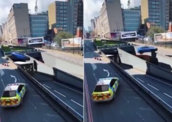 To Escape From The Police, The Person Crossed The Car By Climbing Two Buses, Harsh Goenka Was Also Shocked