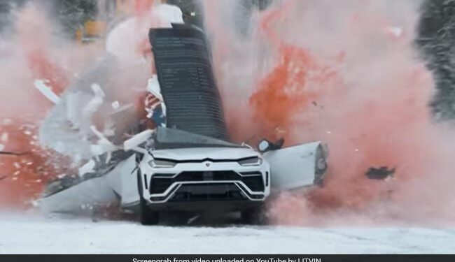 Watch: Russian YouTuber Smashes Lamborghini Worth Over Rs 3 Crore Into Pieces To Promote An Energy Drink, Netizens Shocked