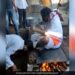 Baba Sitting On The Burning Hearth While Blesses The Devotees You Will Shocked See Viral Video