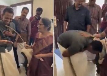 Teacher Studen Emotional Viral Video: Seeing Old Student Beaten Up By His Teacher Users Remembered Their Childhood, Amazing Video, Teacher Student Ka Video