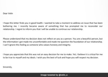 Boyfriend Wrote Letter Of Closure To Confirm Break Up With Girlfriend Sent PDF On Whatsapp Internet Reacts – गर्लफ्रेंड से ब्रेकअप करने के लिए शख्स ने लिखा समापन पत्र, लेटर का PDF भेजकर बोला