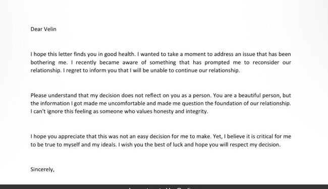 Boyfriend Wrote Letter Of Closure To Confirm Break Up With Girlfriend Sent PDF On Whatsapp Internet Reacts – गर्लफ्रेंड से ब्रेकअप करने के लिए शख्स ने लिखा समापन पत्र, लेटर का PDF भेजकर बोला