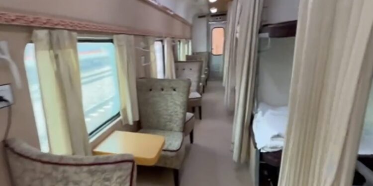 Railway Ministry Tweets Inside View Of Bharat Gaurav Deluxe Train For North East Discovery See Video