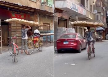 दो वक्त की रोटी के लिए साइकिल से ब्रेड बेचने जा रहा है शख्स, वीडियो हैरान कर रहा है