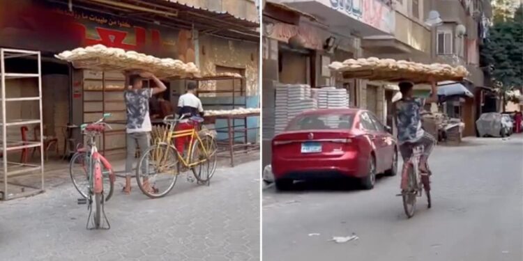 दो वक्त की रोटी के लिए साइकिल से ब्रेड बेचने जा रहा है शख्स, वीडियो हैरान कर रहा है