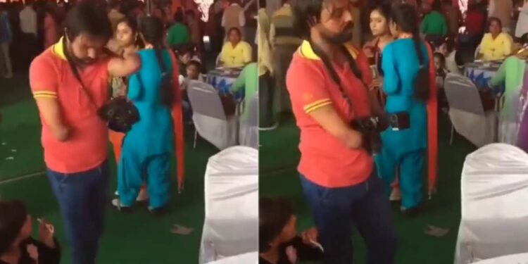 Viral Video: Despite Being Disabled Person With Both Hands Does Amazing Photography In Weddings People Salute