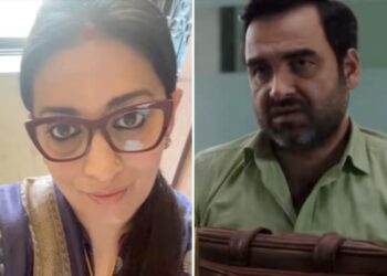 Viral Post Of Central Minister Smriti Irani: Smriti Irani Sums Up Her Monday Mood With Quirky Video Featuring Pankaj Tripathi