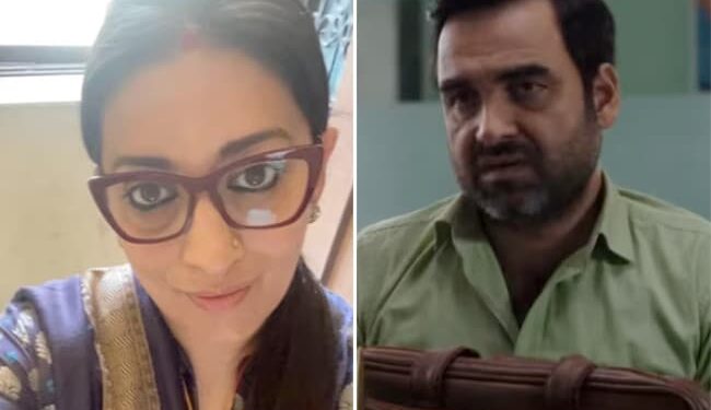 Viral Post Of Central Minister Smriti Irani: Smriti Irani Sums Up Her Monday Mood With Quirky Video Featuring Pankaj Tripathi